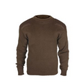 GI Style Brown Acrylic Commando Sweater (2XL)